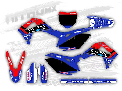 Graphics Kit Fits Honda CRF 450 R CRF 450R 2013 2014 2015 2016 Decals Stickers • $269.60