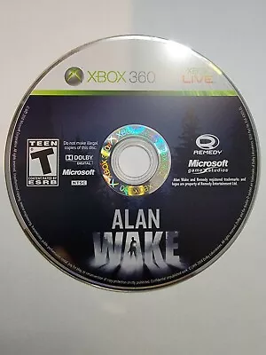 Alan Wake (Xbox 360 2010) DISC ONLY! NO TRACK! READ! BUNDLE & SAVE $$$!!! • $6