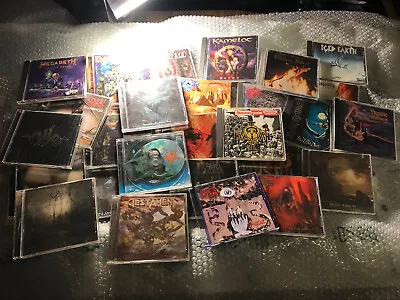 Death Metal/Thrash Metal/Power Metal Lot Of 43 CDs + 1 DVD • $102.50