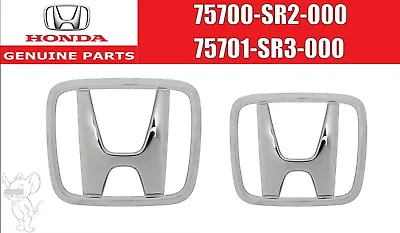 Honda CIVIC EG6 SIR 92-95 Genuine Front & Rear Emblem & Clip JDM OEM • $49.99