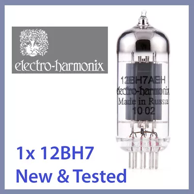 1x Electro Harmonix 12BH7/12BH7AEH Vacuum Tube Brand NEW ! • $28.50