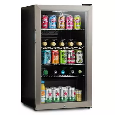 £249.99 • Buy Subcold Beer Fridge Super 85L LED | Glass Door | Under Counter Drinks Fridge 