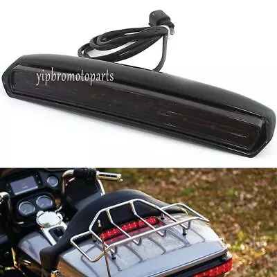 Black Motorcycle Tour Pack LED Lid Light For Harley Electra Road Tri Glide 14-up • $47.40