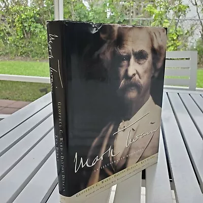 Mark Twain An Illustrated Biography 2001 Signed By Ben Burns • $69