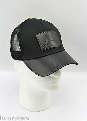 $95 • Buy Armani Exchange A|x Baseball Tracker Hat One Size Brand New Authentic 