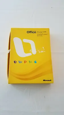 Microsoft Office For Mac 2008 Home And Student Edition *3 USER*  • $34.95