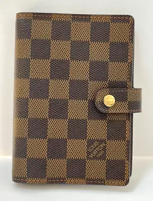 Louis Vuitton Damier Notebook Cover Agenda 2005 Diary Authentic 5 Pages Included • $138.40