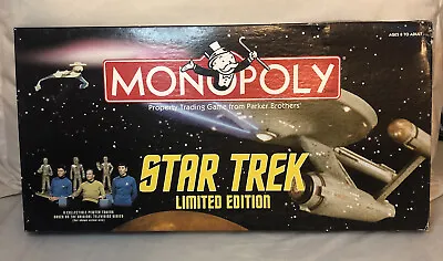 Star Trek Monopoly Limited Edition (2000) Near Complete READ • $40