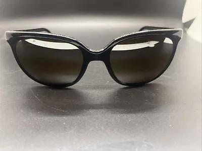 VUARNET 002 CATEYE 002 Pouilloux France SUNGLASSES With GLACIER GLASS LENS • $99