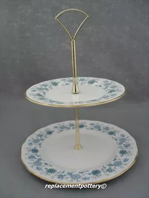 Colclough Braganza 2 Tier Cake Stand.. • £18.75