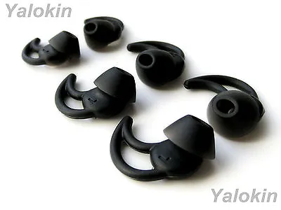 6 Pcs: 3 Pairs SML (B) Noise Isolation Eartips For QuietComfort 20 And QC20i • $33.65