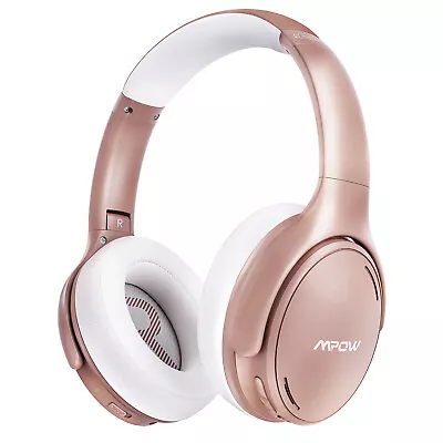 $56.39 • Buy Mpow H19 Bluetooth Headphones Noise Cancelling Wireless Over Ear Bass Headset