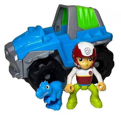 Paw Patrol Dino Rescue Car Vehicle Mini TRex & Jungle Rescue Ryder Action Figure • $19.34