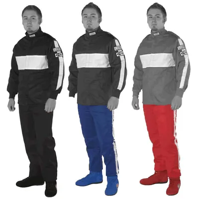 G-Force 505 Racing Pants | 3 Layer | X Large | Red | SFI 3.2a/5 • $159.95