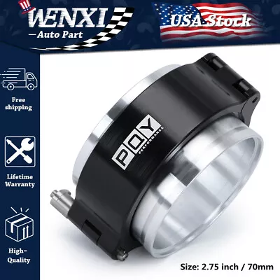 $28.90 • Buy 2.75'' Air Intake Intercooler Pipe Quick Release HD V-Band Clamp + Weld Flange