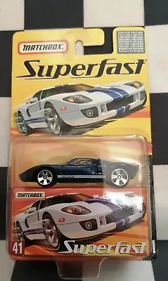 Matchbox Super Fast Ford GT Limited Edition 1 Of 8000 #41 • £12