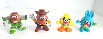 Mr. Potato Head Disney Pixar Toy Story 4 Buzz Woody Ducky Bunny 3  Figures Lot • $19.99