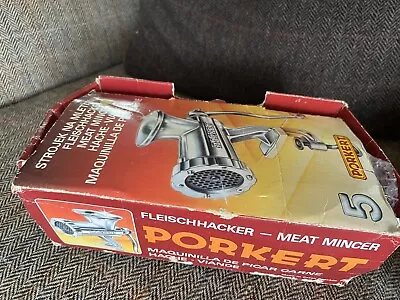 Porkert Meat Mincer (no Blade) • £7.99