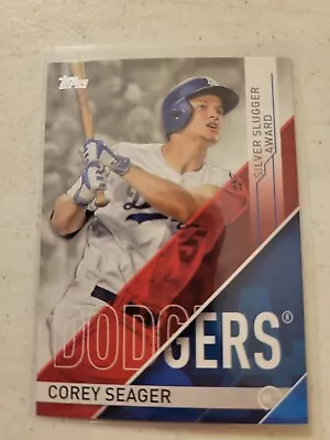 2017 Topps Silver Slugger Awards #SS10 Corey Seager Card WS MVP • $3.25