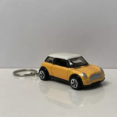 Rare Key Chain Yellow Mini Cooper Custom Limited Edition 2001 2002 2003-2005 • $17.99