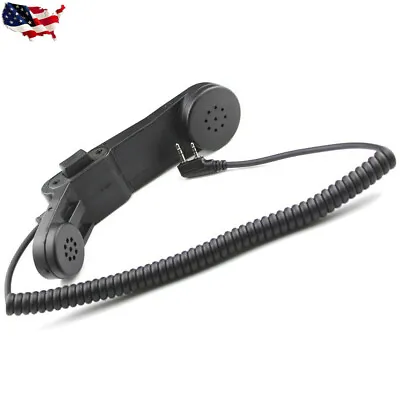 Military H-250 PTT Handset Handheld Microphone For Baofeng UV-5R UV-82 GT-3 • $20.98