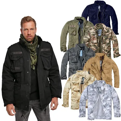 Brandit M-65 Giant Jacket Military Outdoor Parka Winter Jacket Hood • $242.65