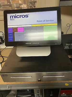 Micros RE Oracle 3700 POS System W/ Printer Weight Scale CC Machine & Scanner • $850