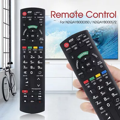 Smart TV Remote Control Replacement For N2QAYB000350 Panasonic Viera LED LCD AU • $10.99