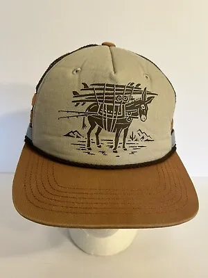 Howler Bros Burro 3 Three Stripe Trucker Hat Cap Mesh Snapback Donkey Mule Surf • $36.99