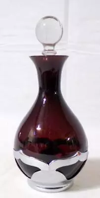 Farber Bros Krome Kraft Amethyst Decanter • $32.95