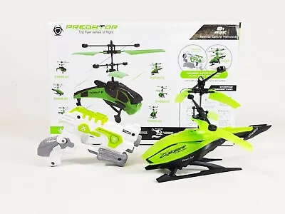£19.99 • Buy PRIME RC Jet Helicopter Plane Drone Micro Indoor EASY Fly 1ch Model Heli Kid Toy