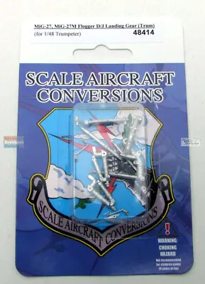 SAC48414 1:48 Scale Aircraft Conversions - MiG-27 MiG-27M Flogger D/J Landing • $24.79
