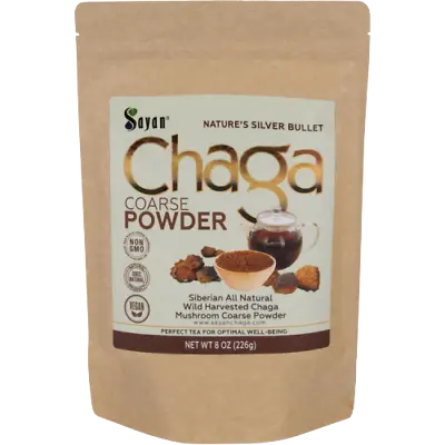 Chaga Mushroom Powder Tea Siberian All Natural Wild Harvested 8 Oz Immune Health • $34.99