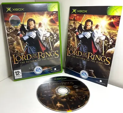 NEAR MINT  (XBOX) The Lord Of The Rings The Return Of The King - UK PAL • £12.97