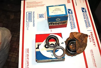 NOS MOPAR PAIR 1965 66 67 68 69 70 PLYMOUTH DODGE REAR AXLE BRG KIT W/7.25 • $39.95