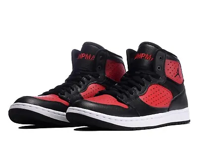 Nike Air Jordan Access Black Red Bred Mens Size US 9-14 Shoes Sneakers • $160