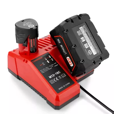 Portable M12-18C Battery Charger 12V 14.4V 18V C1418C Battery Fast Charge • $63.99