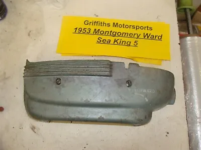 1953 54 Montgomery Ward Sea King 5hp Outboard Lower Side Cowl Cowling Right  • $44