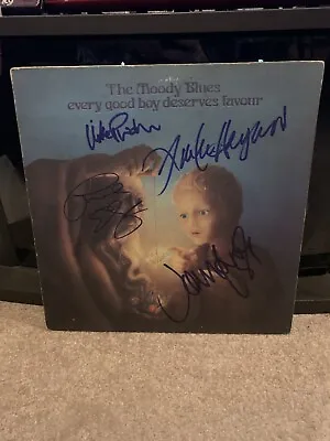 The Moody Blues Band Signed Every Good Boy Deserves Favour Vinyl Autographed Jsa • $899.99