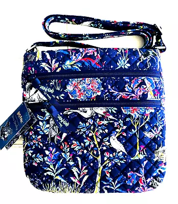 NWT $95 Vera Bradley Harry Potter Triple Zip Hipster Crossbody Forbidden Forest • $47