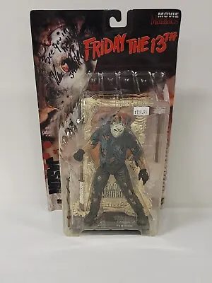McFarlane Toys Friday The 13th Jason Voorhees Autographed Kane Hodder Figure • $119.99