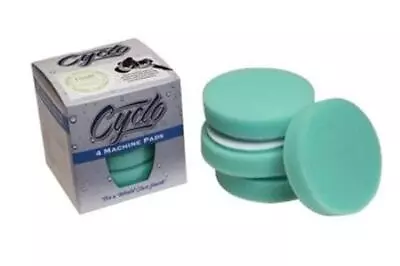 Cyclo (72-120x4-4PK) Green Foam Polishing Pad With Loop (Pack Of 4)   • $22.46