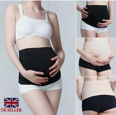 £10.99 • Buy Maternity Pregnancy Lumbar Support Band Belt Bump Belly Waist Lower Back UK S X2