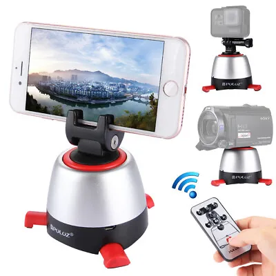 Electronic 360 Degree Rotate Delay Panoramic Head For SmartPhone Gopro DSLR DV • $31.34