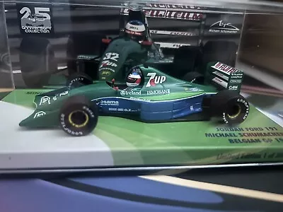 Minichamps 1/43 Jordan 191 Michael Schumacher Belgium GP 1991 MSC Anniversary • £46