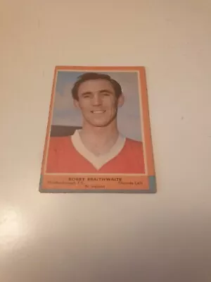 Bobby Braithwaite Middlesbrough A&bc Gum Football Card Quiz 1964 Series 3 # 140 • £9.99