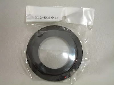 ADAPTER M42 Pentax Screw Lens To Canon EOS EF Camera Mount  Metal Ring • $9.85