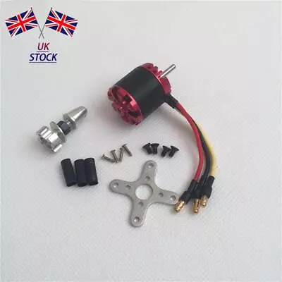 N2830 Brushless Motor With Fittings For Drone Quadcopter Helicopter Aircraft • £11.82