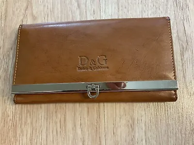 Dolce & Gabbana Wallet Women’s Leather Brown FOR PARTS • £23.75