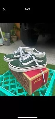 Kids Vans Shoes Old Skool Green • $30